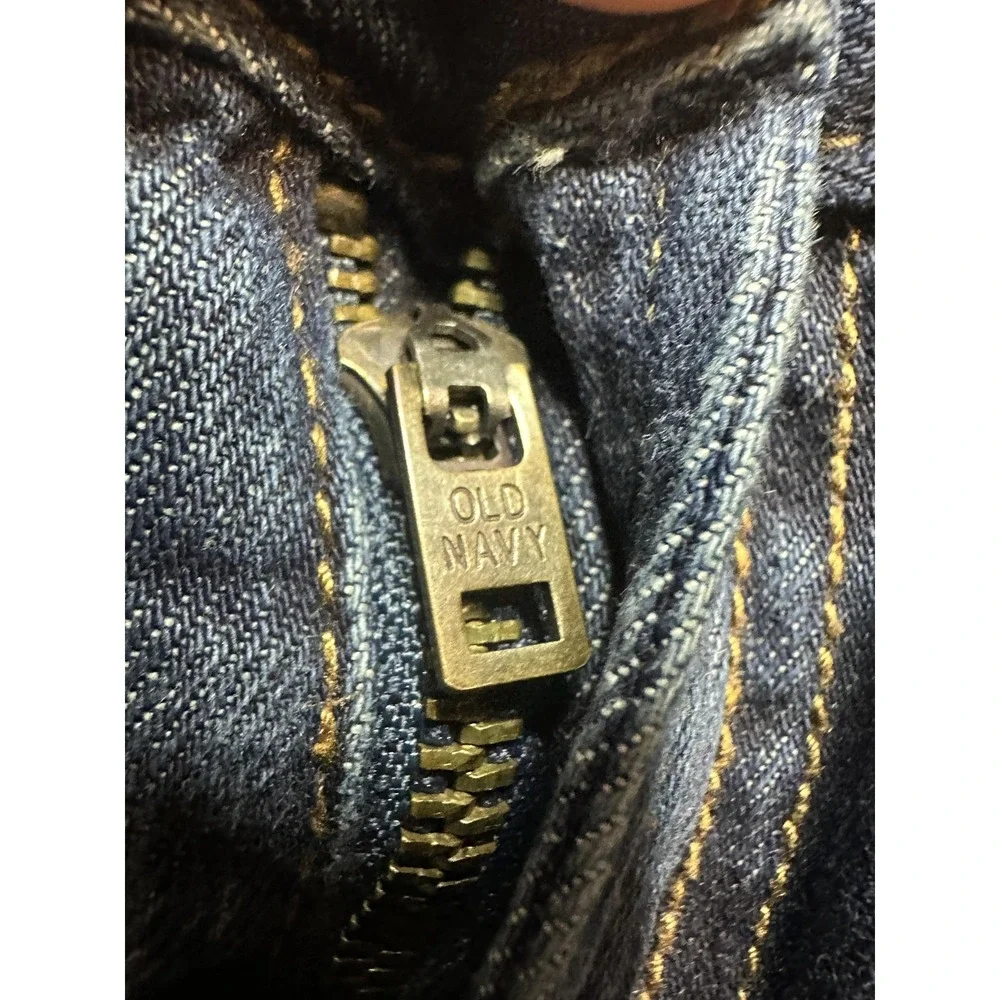Old‎ Navy Built-In Tough Straight Jeans Mens 32x32 (30x30) Dark Rinse Blue Denim
